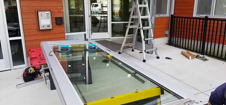 storefront door glass replacement Homeland